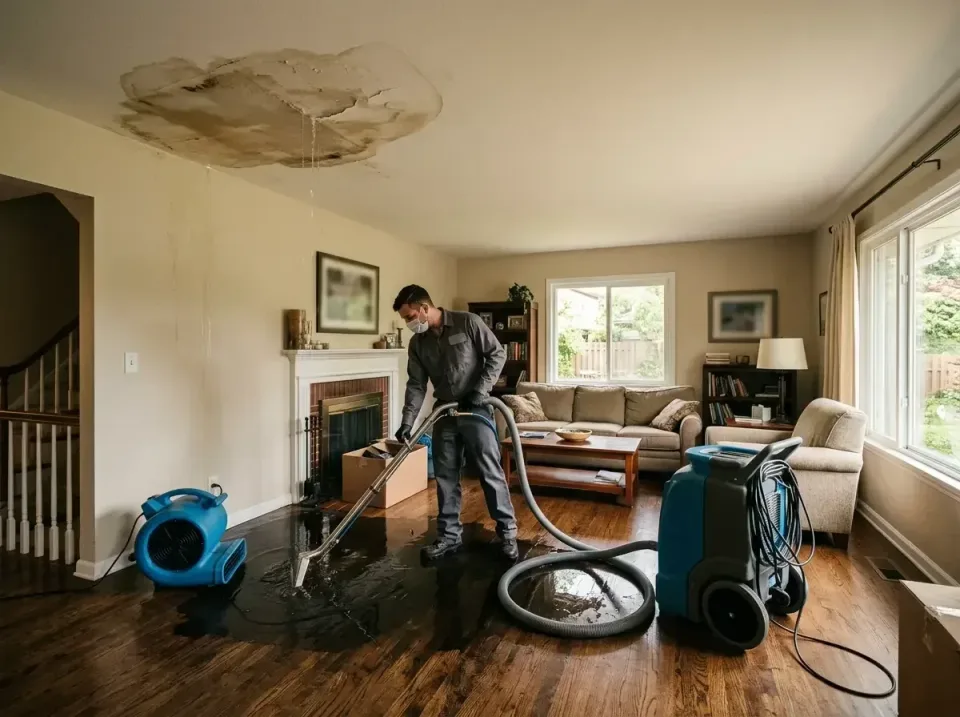 attic-pipe-burst-ceiling-drip-008 — frequently asked questions, Water Damage Restoration & Carpet Care in Creola, AL